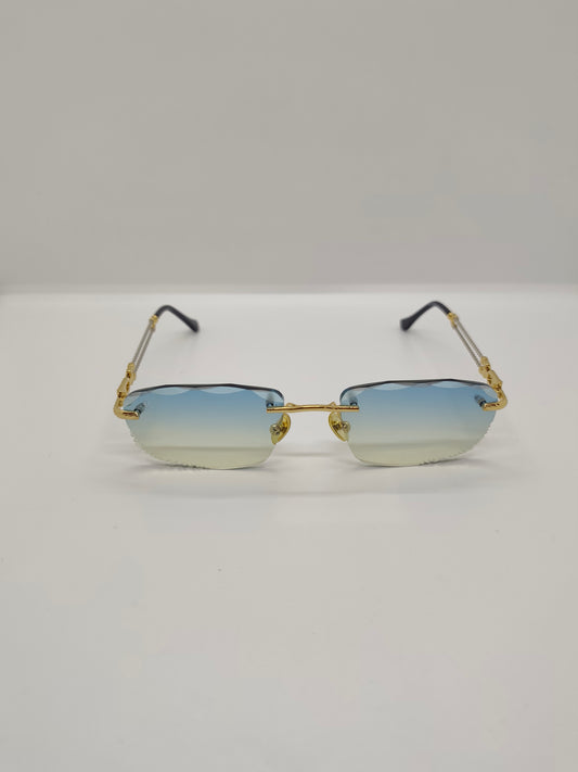 Revolux 18K Diamond Wave Blue Yellow