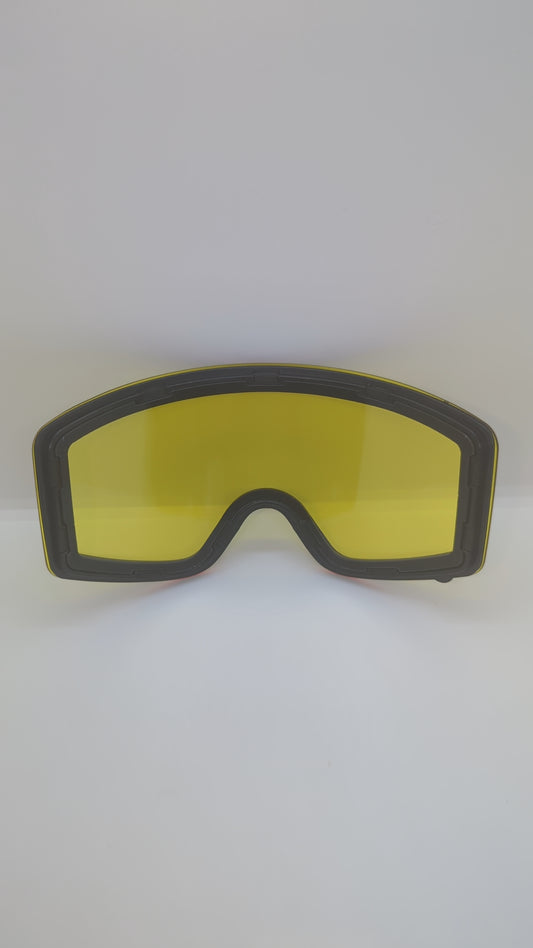 Lentille jaune de rechange pour le mauvais temps aimanté