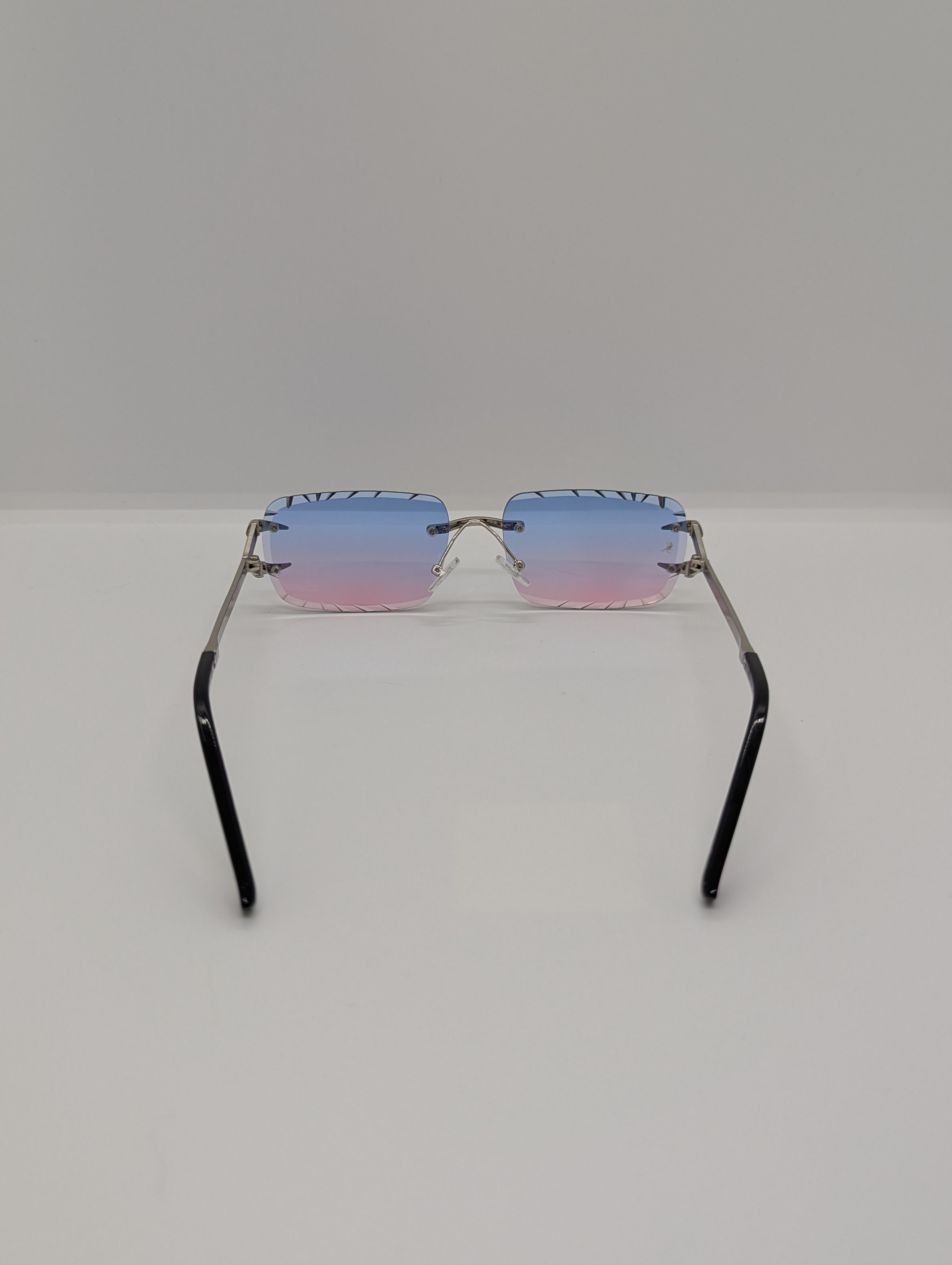 Diamond Silver Blue Pink