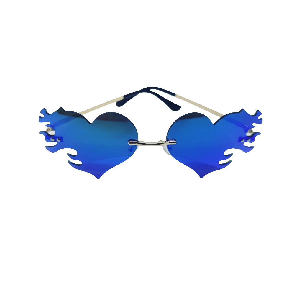 FESTI Corazón Llama Púrpura/Azul
