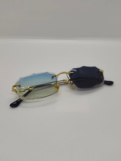 Revolux 18K Diamond Wave Blue Yellow