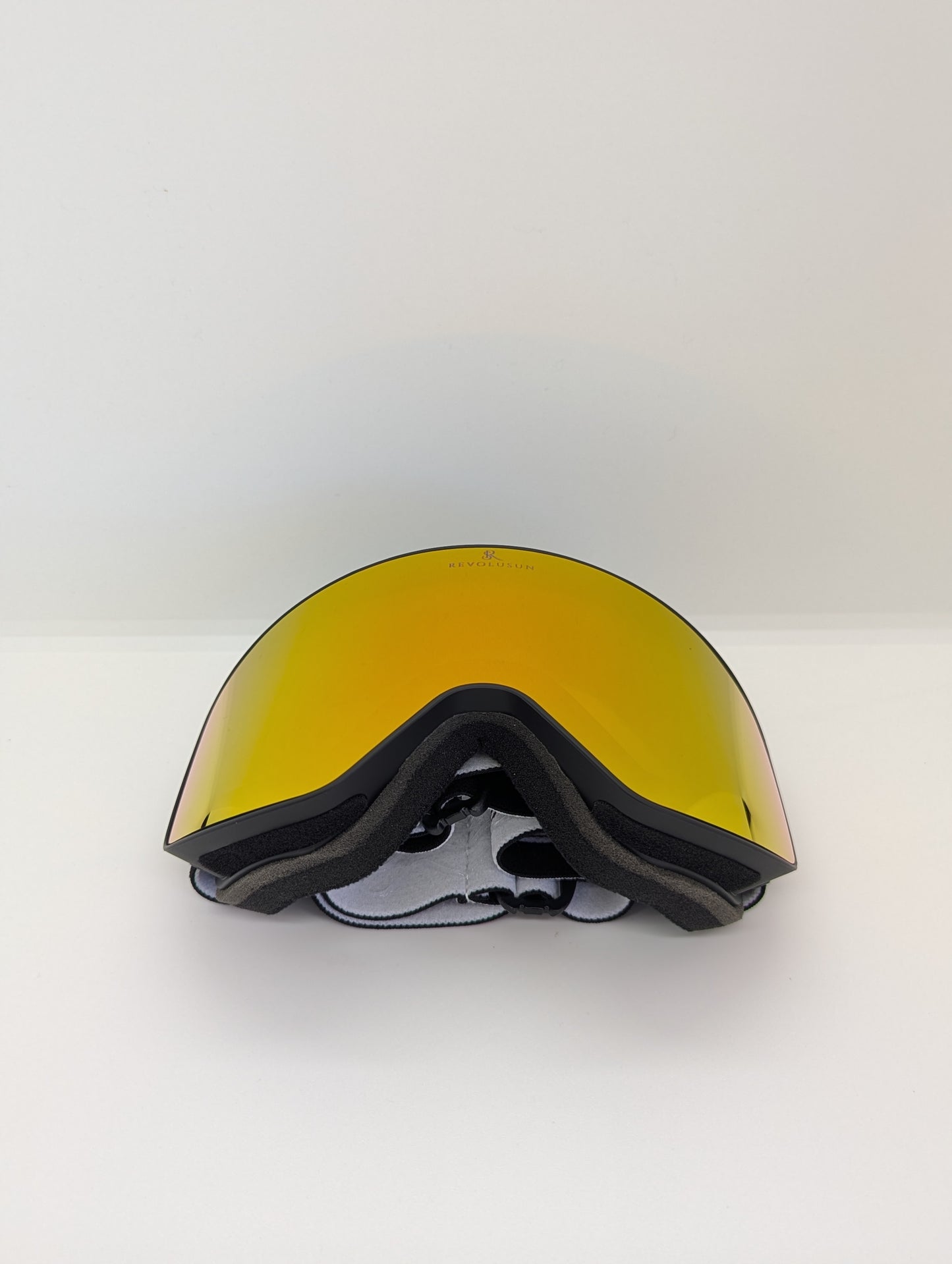 Masque haute vision 2025 Red Orange / Yellow Gold