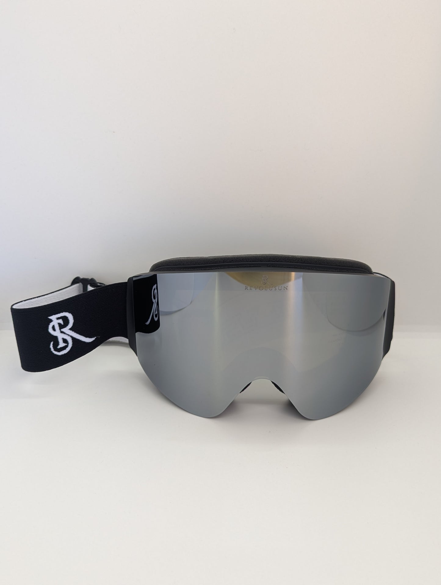 Masque haute vision aimanté + clips 2025 Black / Silver