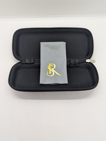 Pack étuis RS doré + chamoisine