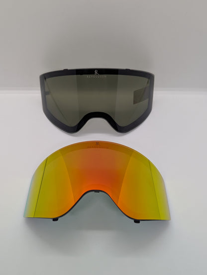 Pack unique édition limitée masque haute vision clips 2025 + 2ème lentille + boîte