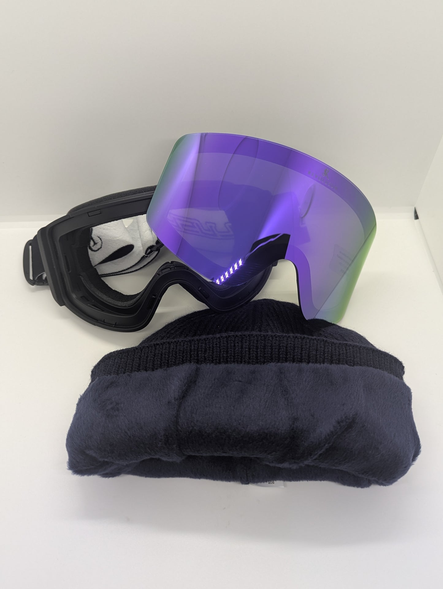 Pack hiver Masque aimanté violet + bonnet RS offert 🎁