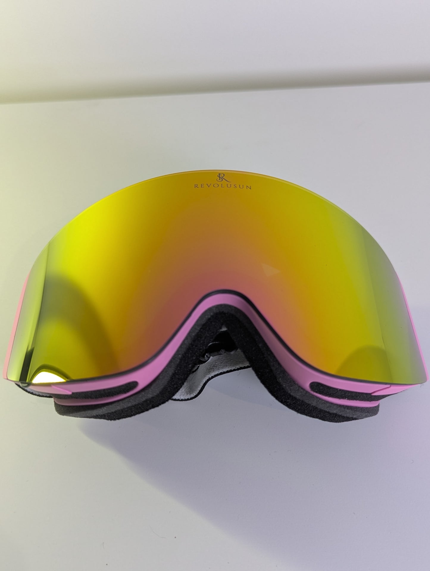 Masque haute vision aimanté Rose / Pink & Gold