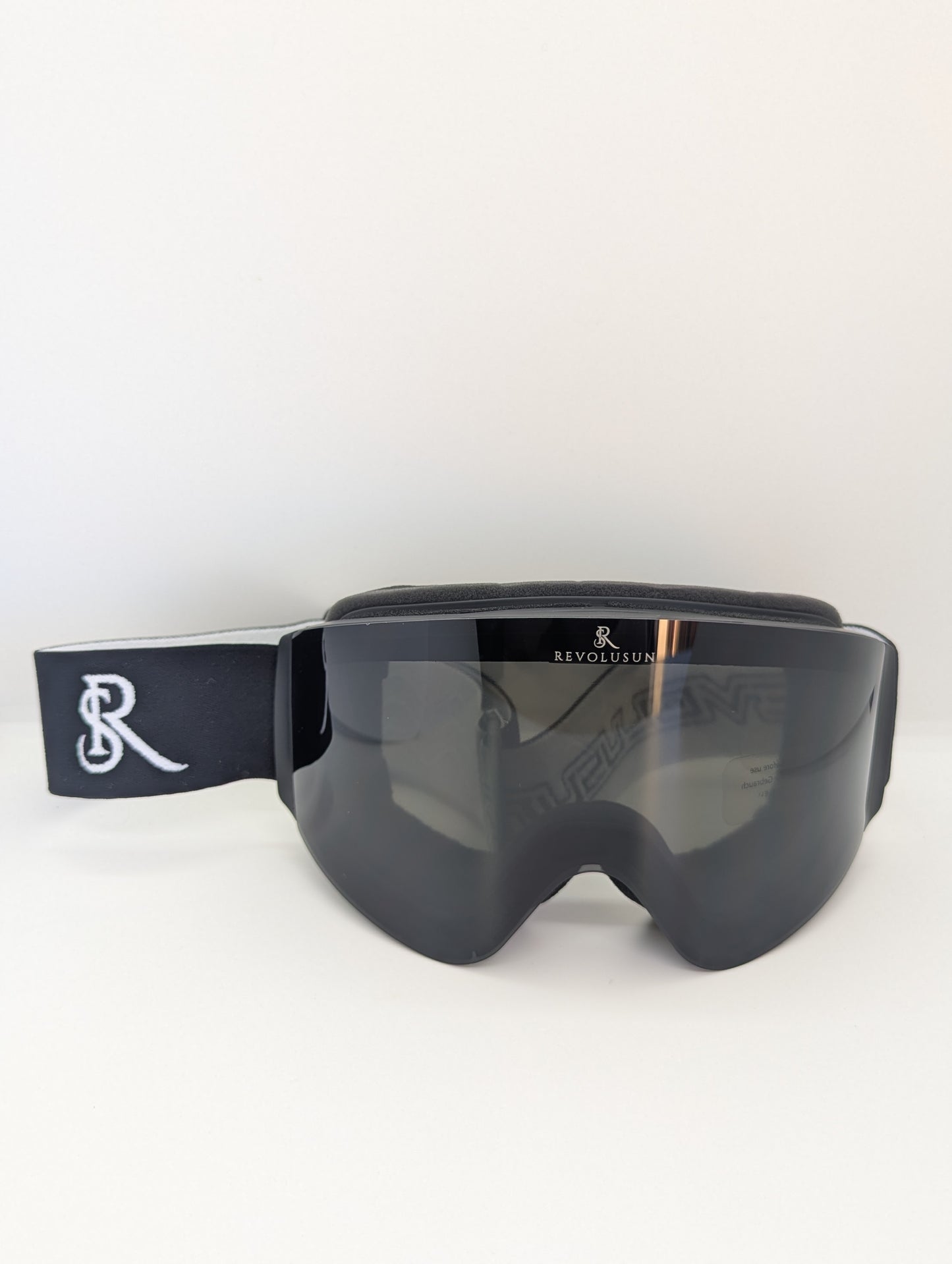 Masque haute vision aimanté + clips 2025 Full Black