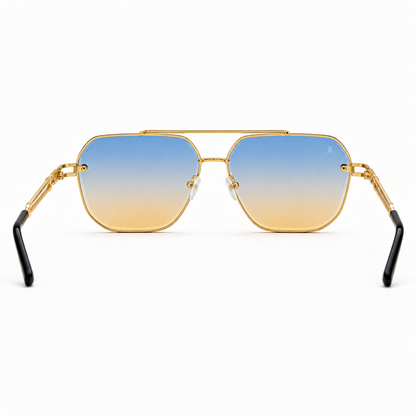 Tornado Gold Blue Yellow