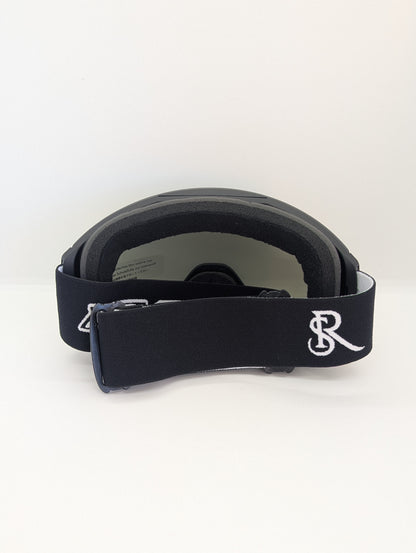 Masque haute vision aimanté + clips 2025 Full Black