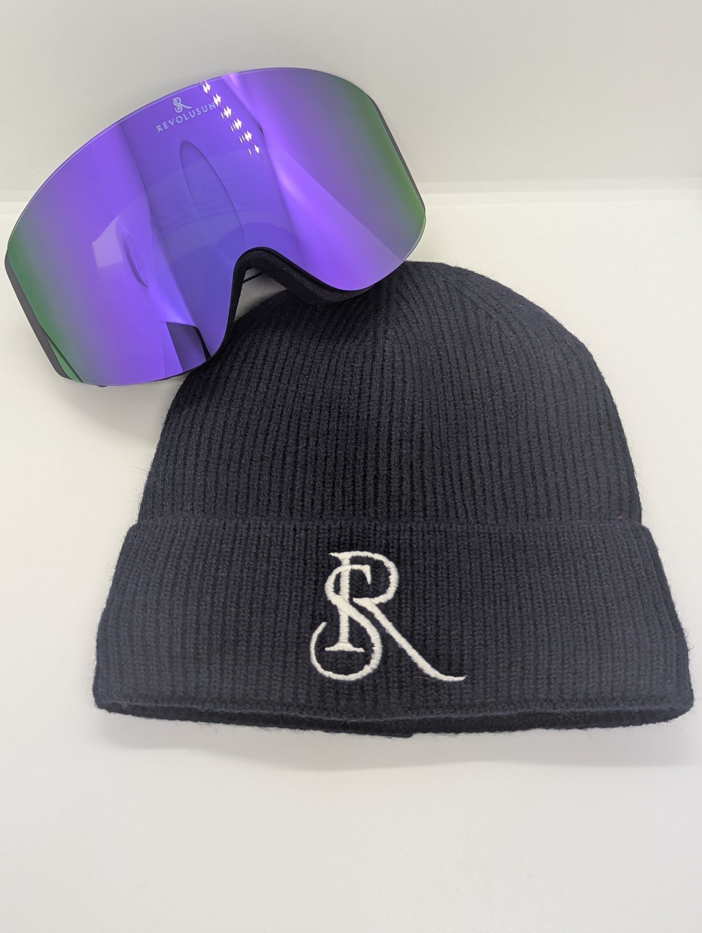 Pack hiver Masque aimanté violet + bonnet RS offert 🎁