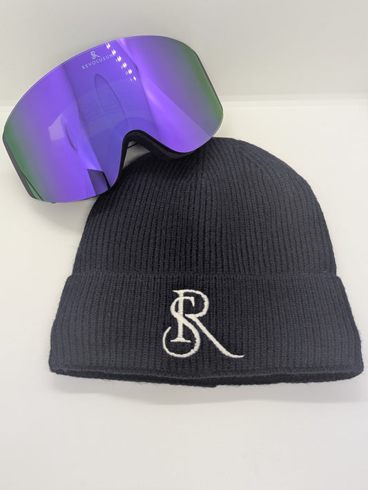Pack hiver Masque aimanté violet + bonnet RS offert 🎁