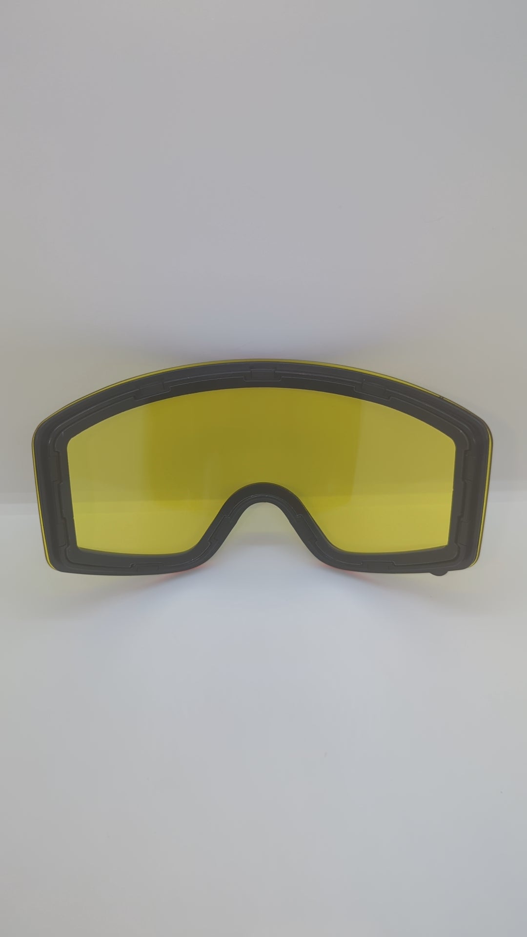 Lentille jaune de rechange pour le mauvais temps aimanté