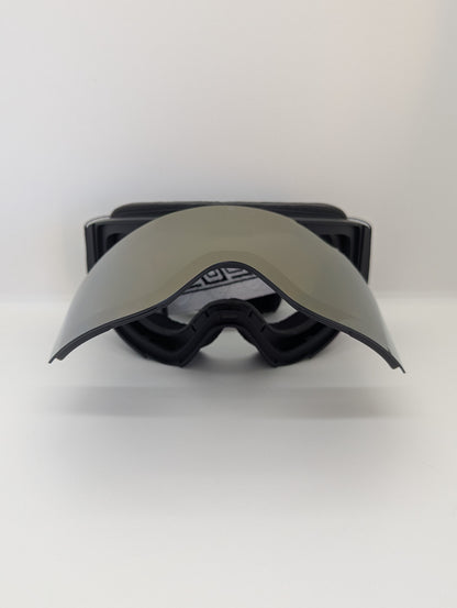 Masque haute vision aimanté + clips 2025 Black / Gold