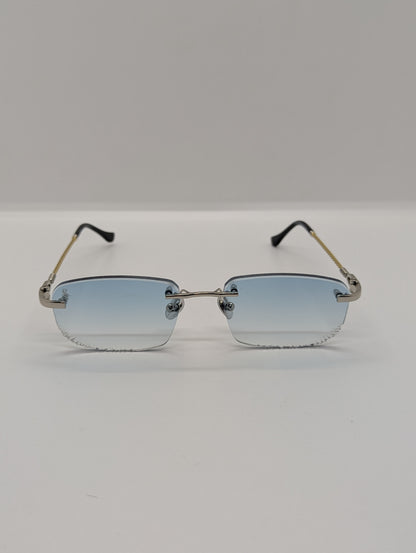 Cali Gold 18K Photochromique Blue/Dark Diamond Cut Ice💎🇫🇷