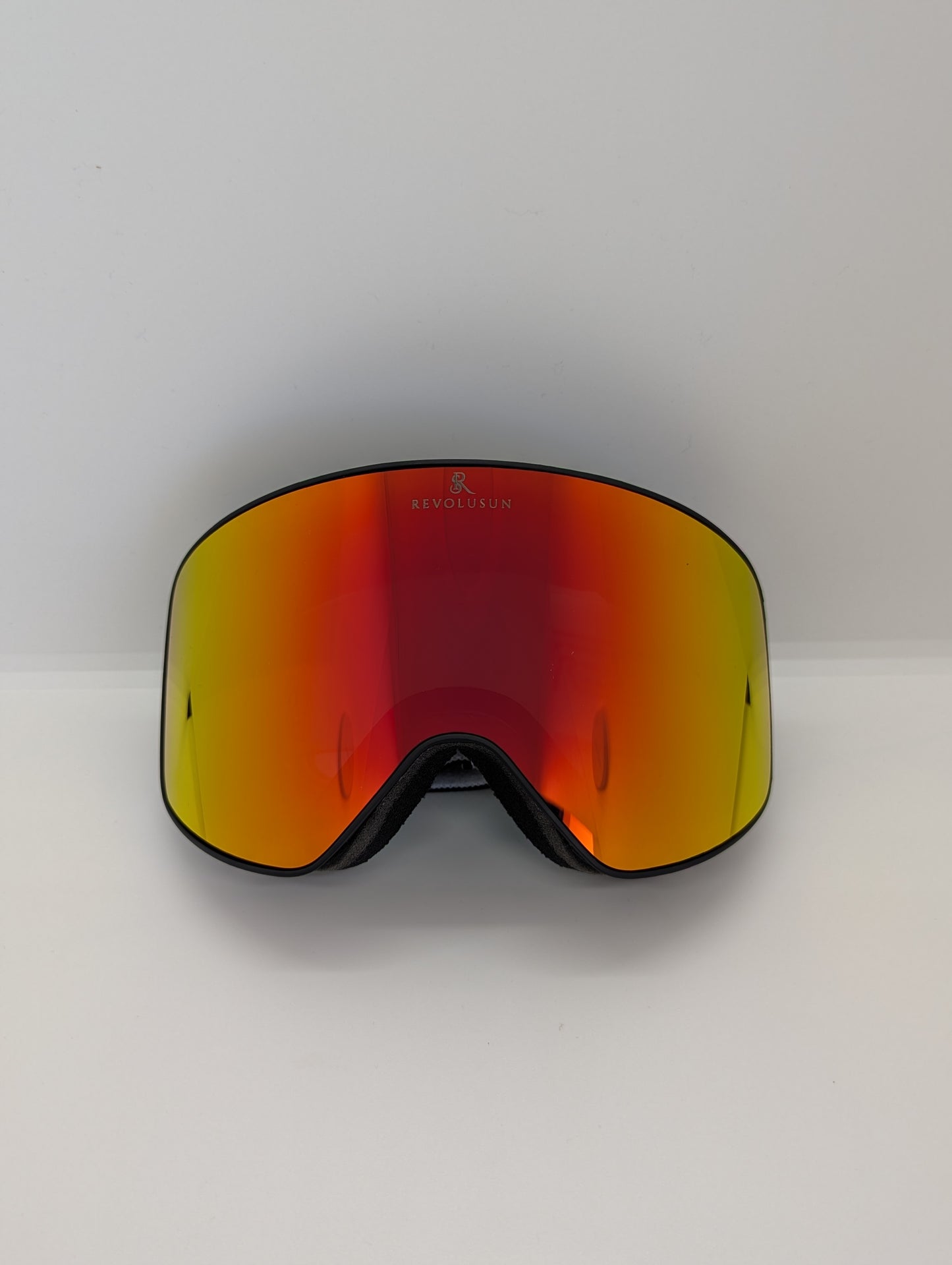 Masque haute vision 2025 Red Orange / Yellow Gold