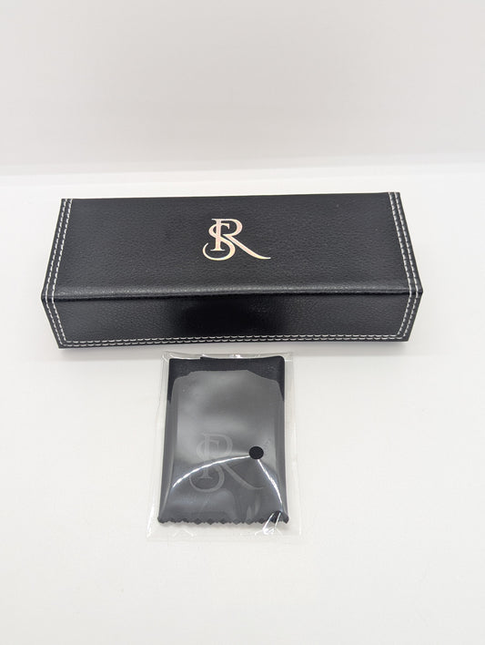 Pack étuis Luxe RS argenté + chamoisine