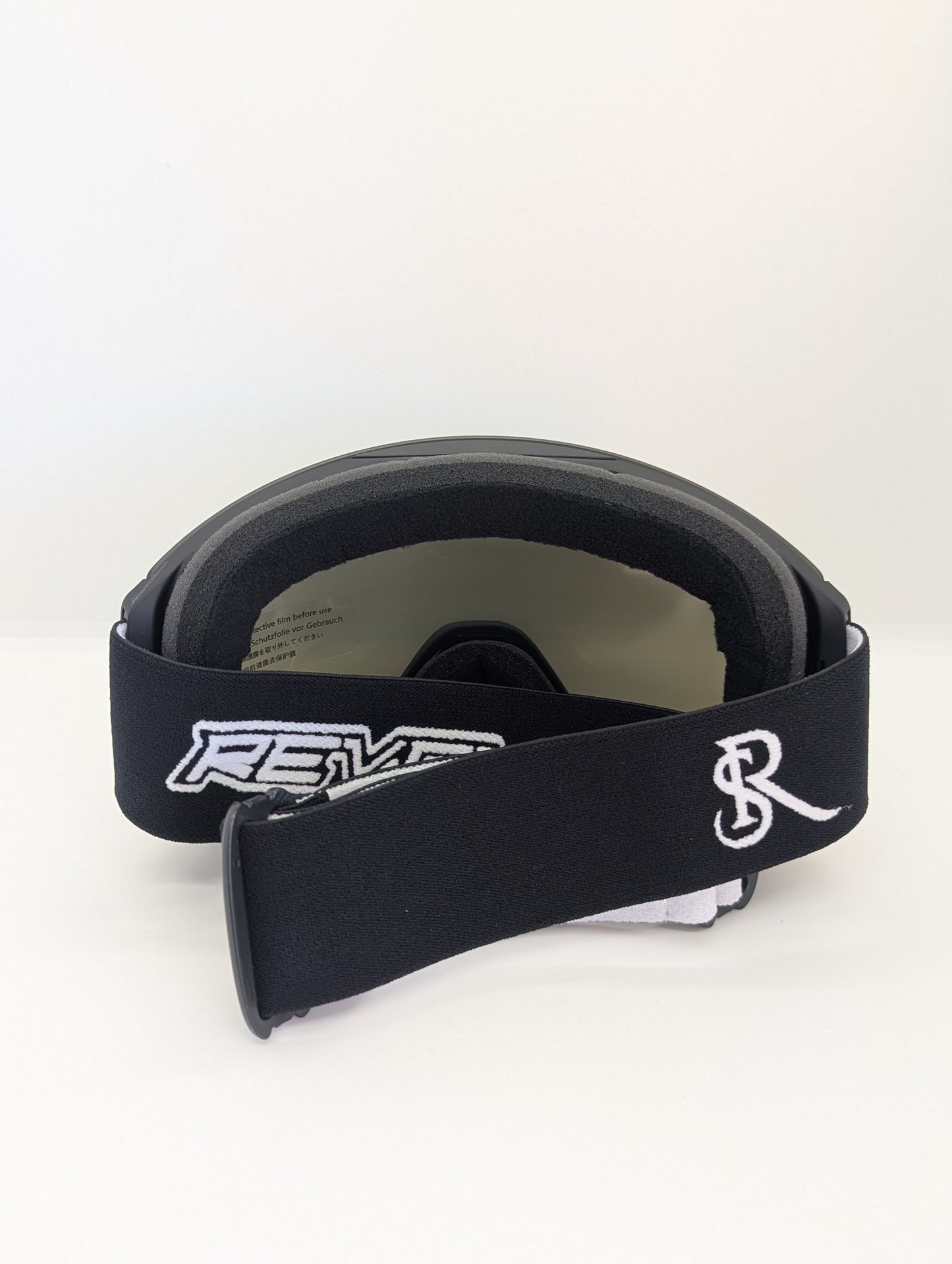Masque haute vision aimanté + clips 2025 Black / Silver