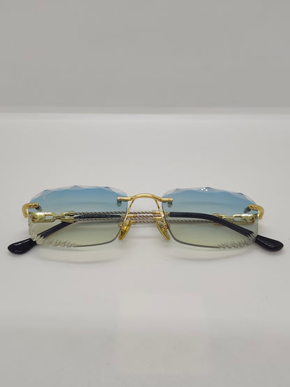 Revolux 18K Diamond Wave Blue Yellow