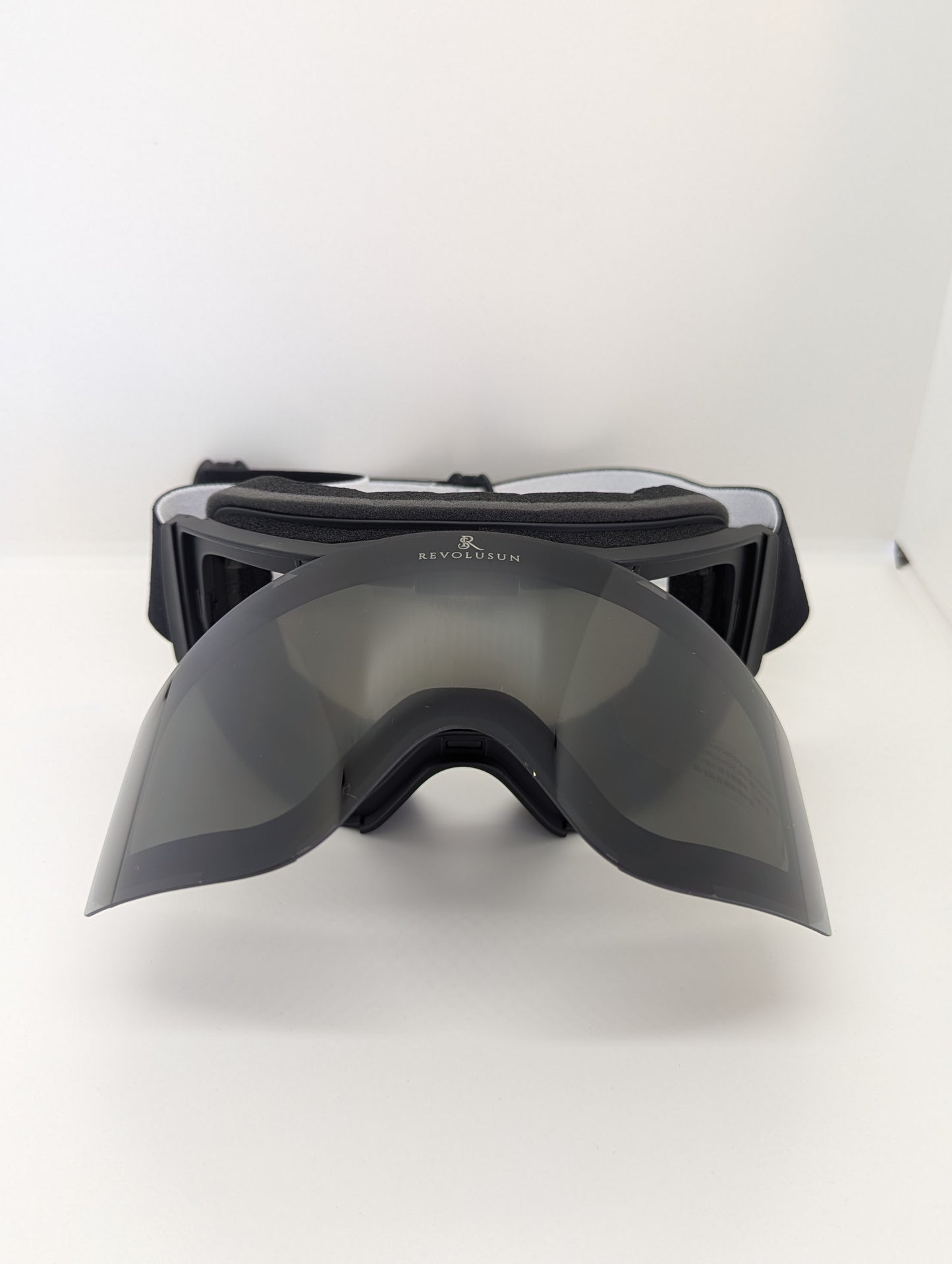 Masque haute vision aimanté + clips 2025 Full Black