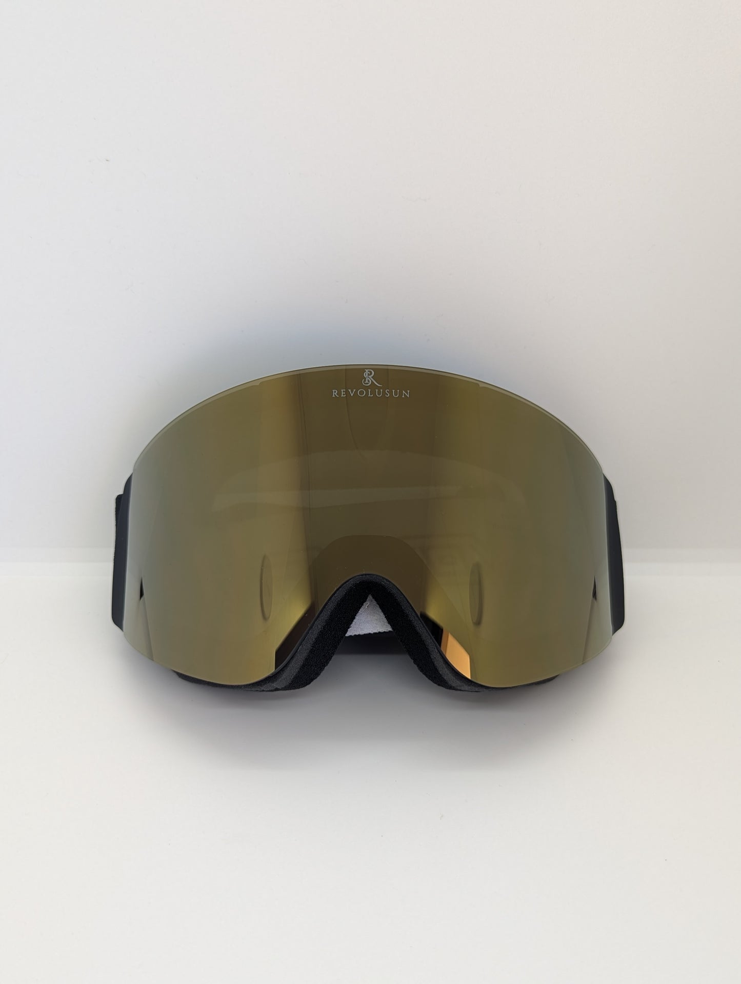 Masque haute vision aimanté + clips 2025 Black / Gold