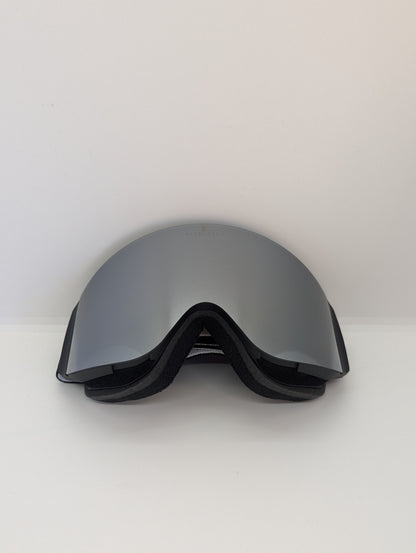 Masque haute vision aimanté + clips 2025 Black / Silver