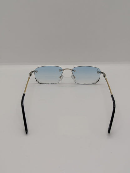 Cali Gold 18K Photochromique Blue/Dark Diamond Cut Ice💎🇫🇷