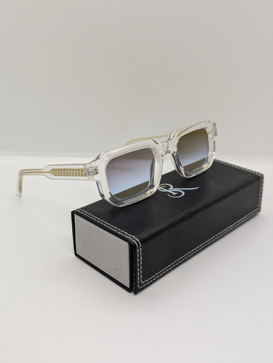 Preciosa Blue Flash Gold