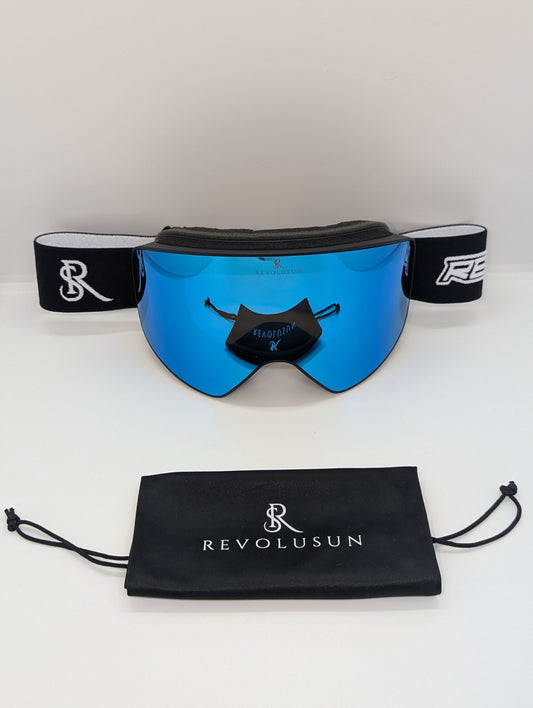 Masque ski classique 2025 Black / Blue éditon limité
