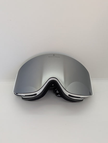 Masque haute vision aimanté whithe / Silver