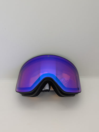 Masque haute vision 2026 Purple blue