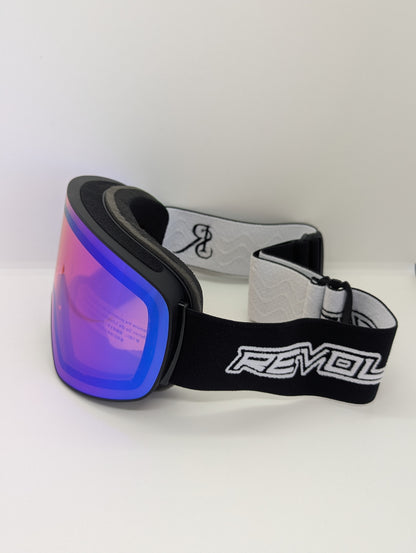 Masque haute vision 2026 Purple blue