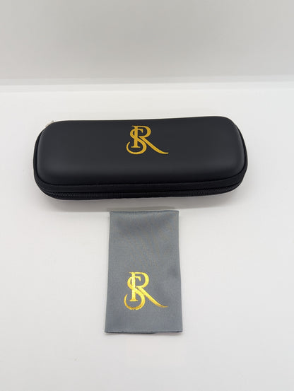 Pack étuis RS doré + chamoisine