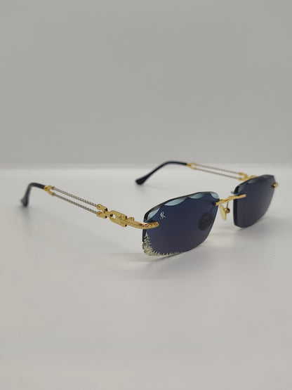 Revolux 18K Diamond Wave Blue Yellow